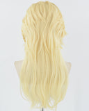 613 Blonde Cosplay Synthetic Lace Front Wig WW836