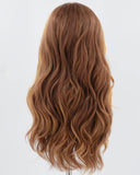 Ombre Brown Wavy Synthetic Lace Front Wig WW775