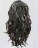 Black Ombre Wavy Synthetic Wig HW587