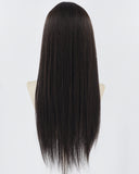 Black Straight Synthetic Wig HW553