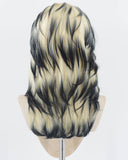 Blonde Ombre Black Synthetic Lace Front Wig WW728