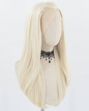 Platinum Blonde Synthetic Lace Front Wig WW736