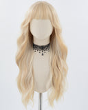 Blonde Long Wavy Synthetic Wig HW521