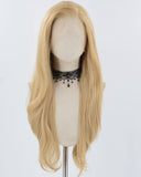 Blonde Wavy Synthetic Lace Front Wig WW665