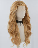 Blonde Wavy Synthetic Lace Front Wig WW837