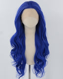 Blue Wavy Synthetic Lace Front Wig WW835