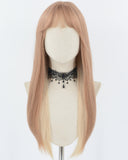 Brown Ombre Blonde Straight Synthetic Wig HW488