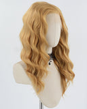 Brown Curly Synthetic Lace Front Wig WW791