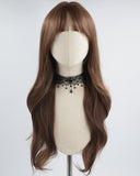 Brown Long Synthetic Wig HW428