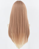 Brown Ombre Blonde Straight Synthetic Wig HW488