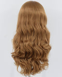 Brown Wavy Synthetic Lace Front Wig WW752