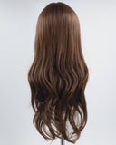 Brown Long Synthetic Wig HW428