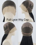 Full Lace Black Straight Synthetic Wig WW829