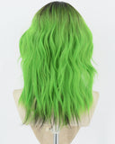 Ombre Green Synthetic Wig HW492