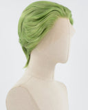 Green Short Synthetic Lace Front Wig MW013