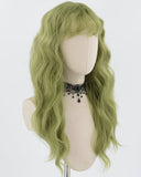 Green Curly Synthetic Wig HW513