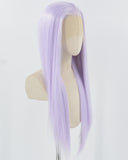 Light Purple Synthetic Lace Front Wig WW825