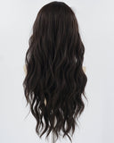 Natural Black Long Curly Synthetic Wig HW561