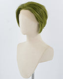 Green Short Synthetic Lace Front Wig MW020