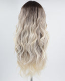 Grey Blonde Synthetic Wig HW431