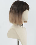 Short Brown Ombre Synthetic Wig HW612