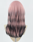 Pink Ombre Black Synthetic Wig HW426