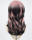 Pink Ombre Black Synthetic Wig HW426