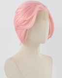 Pink Short Synthetic Lace Front Wig MW018