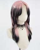Pink Ombre Black Synthetic Wig HW426