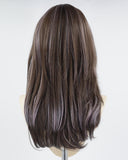 Purple Brown Synthetic Wig HW434