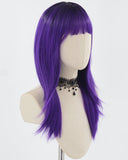 Purple Straight Synthetic Wig HW507