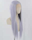 Light Lavender Synthetic Lace Front Wig WW075