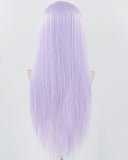 Light Purple Synthetic Lace Front Wig WW825