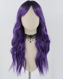 Ombre Purple Synthetic Wig HW600