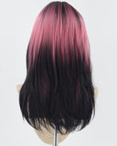 Black Ombre Pink Synthetic Wig HW506