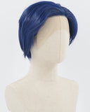 Dark Blue Short Synthetic Lace Front Wig MW011