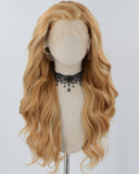 Blonde Wavy Synthetic Lace Front Wig WW837