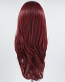 New Wine Red Synthetic Lace Front Wig WT153